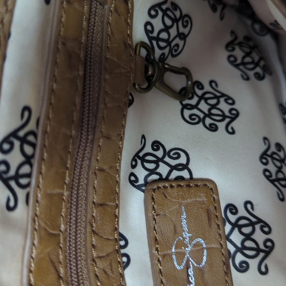 Jessica Simpson Faux Croc Clutch - Picture 12 of 16